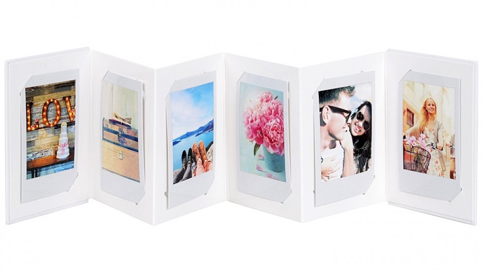 Fujifilm instax accordion photo frame love